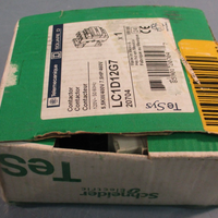 Schneider Electric/Telemecanique LC1D12G7 AC Contactor 120V coil 3NO 3P 5.5kW