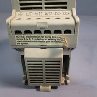 ALLEN BRADLEY 2 HP PRESET SPEED VFD DRIVE SERIES C FRN 7.06 160BA04NPS1P1