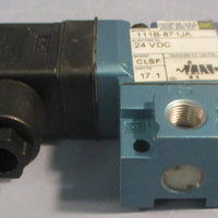 Mac Valves 111B-871JA Solenoid Valve 24 Volts DC 17.1 W 111B-871JA=CLSF