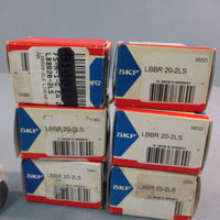 Lot of (2) SKF LBBR 20-2LS Linear Ball Bushing Bearing
