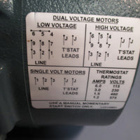 BALDOR INVERTER DRIVE MOTOR FR:145TC HP:2 RPM:1755, 3 Phase  IDVSNM3587T