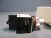 Allen Bradley 800MR-A9, Ser A Small Round Push Button Unit Flush Head Yellow Cap