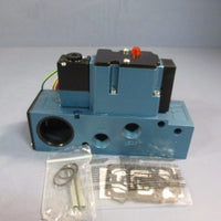 MAC Valves, Pneumatic Air Solenoid Valve 24VDC, 6213C411PM591DA w/PME591DAAG
