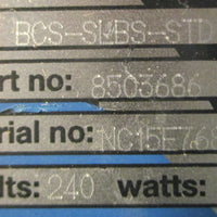 Nordson BCSSLBSSTD Hot Melt Adhesive Applicator 8503686 240V 150W