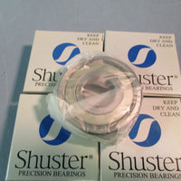 Shuster Precision Bearings Set of Four 6303 ZZJEM