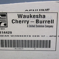 Waukesha CherryBurrell 114429 Gear w/Inserts Cer 174PH3UG New