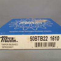 Martin Taper Bushed Sprocket 22 Teeth 50BTB22 1610