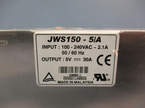 LAMBDA JWS150-5/A 5V/30A Industrial switching power supply 50/60Hz 2.1A