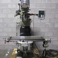 Bridgeport Series 1 2 HP Milling Machine 9 x 42" Table Power Feed Newall C70 DRO