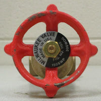 Milwaukee Valve Fig No 1150 Gate Valve 3/4" FNPT 150SWP 300WOG