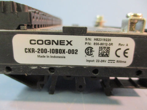 Used COGNEX Checker CKR200IOBX002 Checker I/O Module