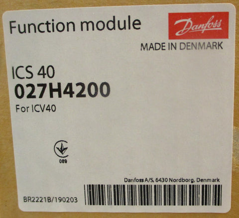 Danfoss ICS 40 Function Module 027H4200 for Pilot operated Servo Valve