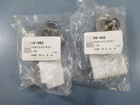 Intrupa 80902 Thermostat Lot of 2  New