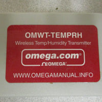 Omega OMWT-TEMPRH Wireless Temp/Humidity Tansmitter