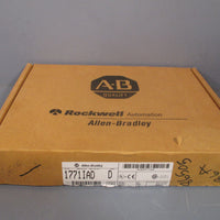 Allen Bradley 120V AC/DC Input Module Series D 1771IAD