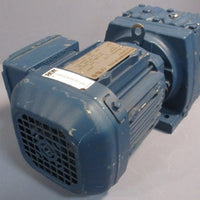 Sew Eurodrive R37DRS71S4/DH Gear Motor 0.5 HP 39.17:1 Ratio 43 RPM Out 716 InLb
