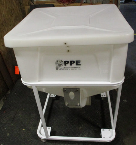 Plastic Process Equipment MTB375 PPE MTB375 Material Bin 11.10 Cu ft 410lb Cap.