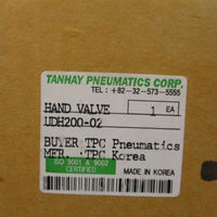 TANHAY PNUEMATICS CORP TPC Pneumatic Hand Valve UDH20002