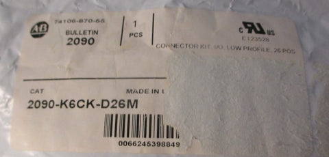 Allen Bradley 2090K6CKD26M Motor Feedback Connector 26Pin