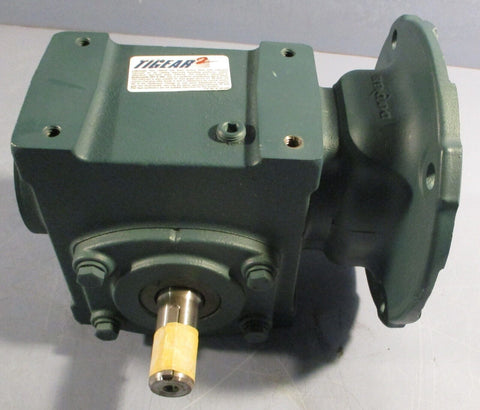 Dodge Tigear 17Q10L56 Gearbox Speed Reducer 10:1 Ratio 1.67HP In 7/8" Shaft Dia
