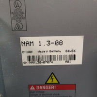INDRAMAT POWER SUPPLY LINE FORMER MODULE NAM 1.308