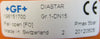 Georg Fischer GF Diastar 161.644.612 Pneumatic Actuated Diaphragm Valve 9/16"
