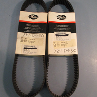 LOT OF (2) GATES 784-8M-30 TIMING BELT 8MM PITCH X 30 WD, 98 TEETH