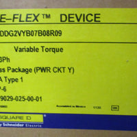 Square D 8839EFDDG2VYB07B08R09 EFlex Device Adjustable Speed Drive Controller