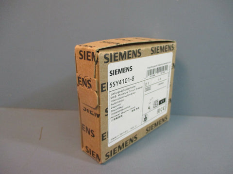 Siemens 5SY41018 Miniature Circuit Breaker ~230/400V 1P FACTORY SEALED