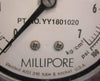 Millipore YY1801020 Sanitary Pressure Gauge 0-100psi Glycerin Filled