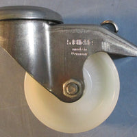 Blickle Locking Caster 75 B PP PA 215/16" Dia Wheel 11/4" W (Lot of 2)