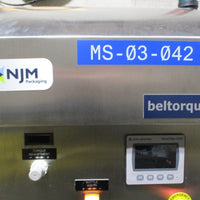 NJM Packaging Beltorque BTRT High Speed Inline Retorquer Cap Tightener