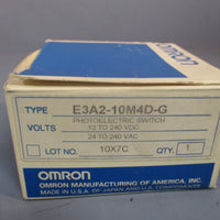 Omron E3A210M4D Photoelectric Switch Set 24240VAC E3A210M4DG
