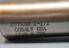 Putnam 1-1/2" Cobalt Lead 8.726, 2" LOC, 4-5/8" Length, 6 Flute End Mill Used