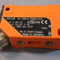 IFM Electronic IN258 Inductive Proximity Sensor IN2004FRKG/AS 4mm 1055VDC
