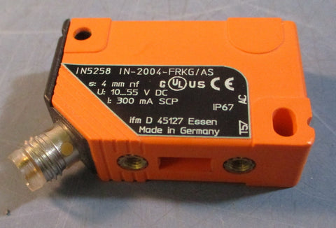 IFM Electronic IN258 Inductive Proximity Sensor IN2004FRKG/AS 4mm 1055VDC