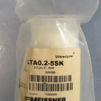 Meissner Filtration Products Inc. Ultradyne LTA0.25SK Filter Lot No. G09286