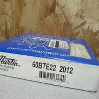 Martin Bushed Sprocket # 60, 22 Teeth 60BTB222012