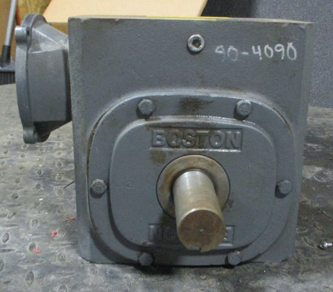 Boston Gear 700 Series Gear Reducer F738-60-B7-J 60:1 2.17 HP 1-5/8" Shaft Dia