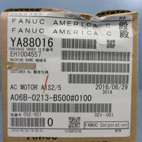 FANUC AC Servo Motor A06B0213B500, AIS2/5 NEW SEALED