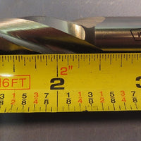 Weldon 1/2° Tapered End Mill: T0-16M-3,1/2"DIA,1/2"SHK, 2-1/4"LOC, 3FL, HSS, USA