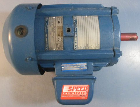 AO Smith F39131563 Electric Motor E164 3PH 1HP 230/460V 7/8" Shaft Dia NOS