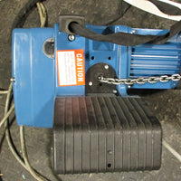 Demag DCCOM 5500 1/1 H5 V5.4/1.32 Electric Chain Hoist 1100lb 440480 VAC