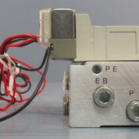 SMC SY31405GZ Solenoid Valve Manifold 0.15  0.7 MPa 24 VDC