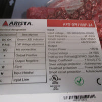 Arista Fanless Industrial PC 24VDC BOXPC138 w/Power Supply APSDR115024