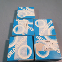 SINGLE ROW BALL BEARING STAINLESS STEEL LOT OF FIVE SR8-2RS