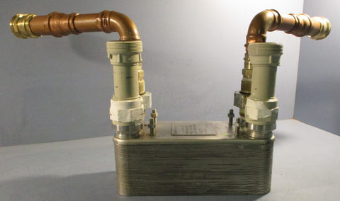 AIC LB31-SS-40A-UM Heat Exchanger 435psig Max 0.3 Gal 445 Deg F Max