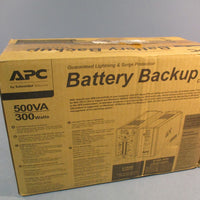 APC by Schneider Electric Battery Backup CS Series BK500 BLK 500VA 300 Watts