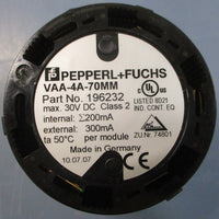 Pepperl + Fuchs VAA4A70MM Interface Stack Light Module 196232 30VDC Max