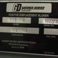 Gardner Denver Sutorbilt 5HVP-BHC Positive Displacement Blower GAEHBPAX